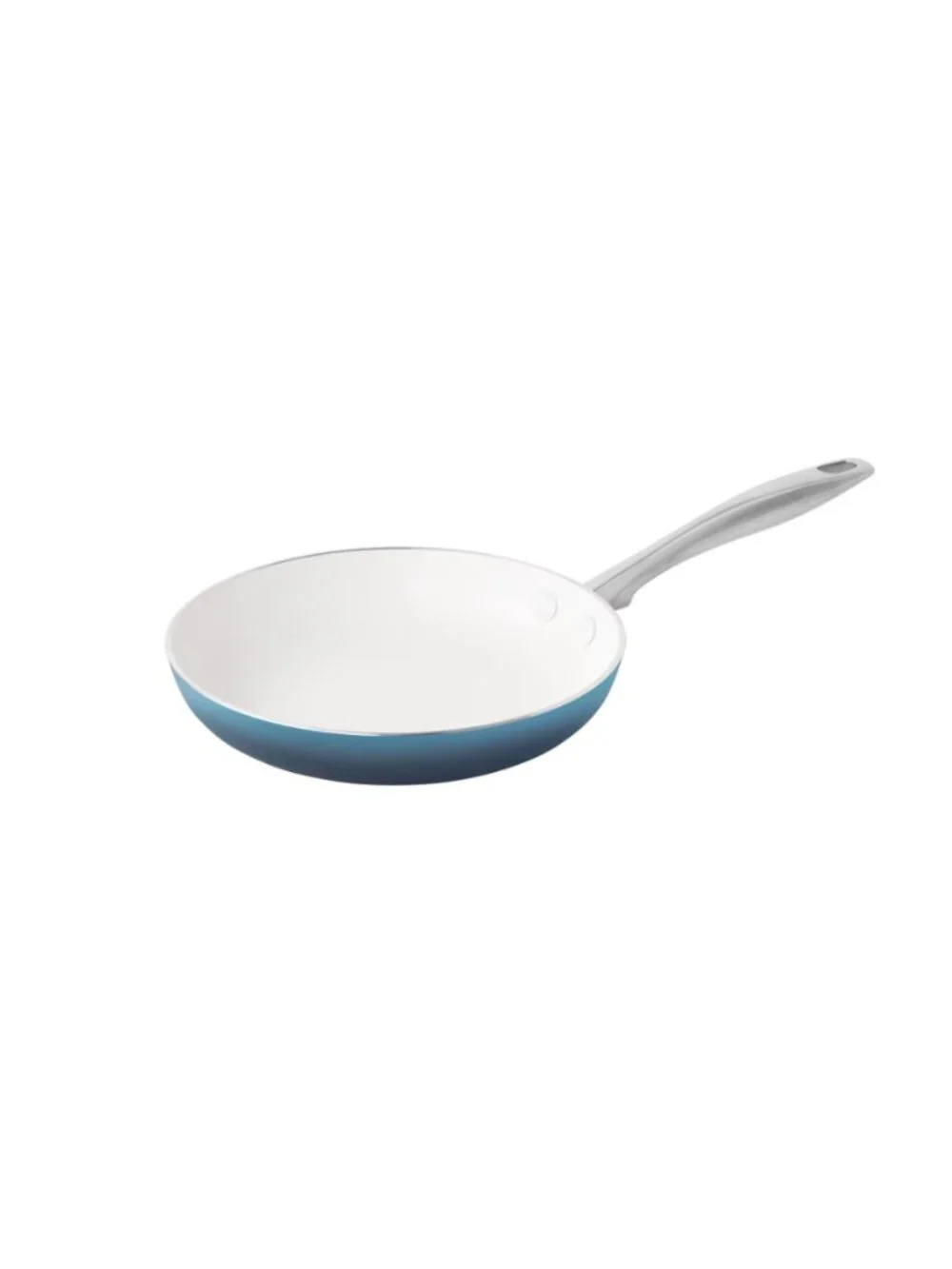 The Pioneer Woman Home Denim Blue Harlow 15-Piece Ceramic Nonstick Cookware Set